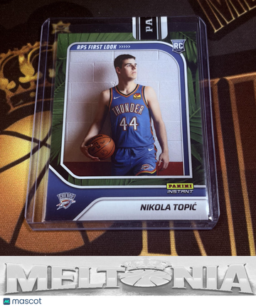 2024-25 Panini Instant NBA RPS First Look Nikola Topić #RPS-12 Jungle SN RC
