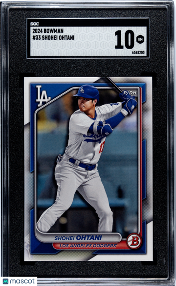 2024 Bowman Shohei Ohtani SGC 10