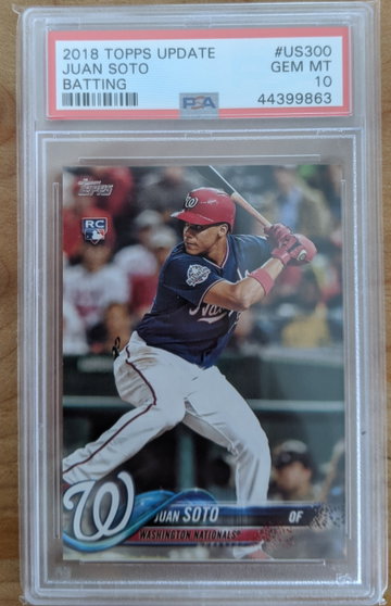 2018 Topps Update US300 Juan Soto RC Rookie