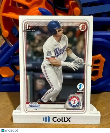 2020 Bowman Draft 1st Edition Justin Foscue #BD-124