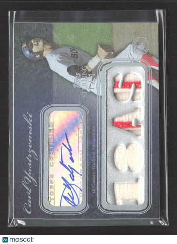 2008 Topps Sterling Carl Yastrzemski Topps