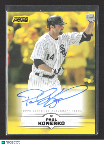 2025 Topps Stadium Club Paul Konerko #SCBA-PK
