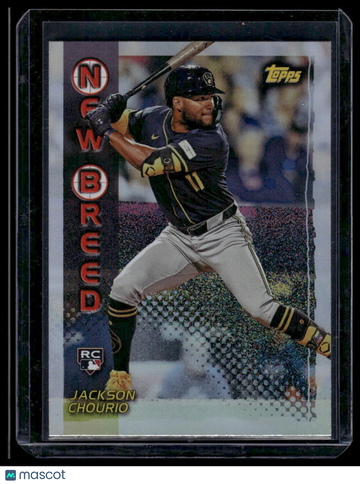 2024 Topps Archives Jackson Chourio #99NB-12 1999 Topps Baseball New Breed