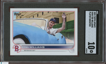 2022 Topps Ted Williams #US44 Player Var. SGC 10