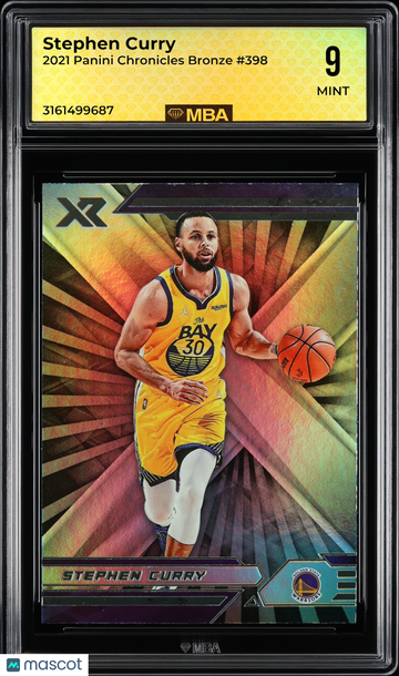 2021 Panini Chronicles Stephen Curry #398 Bronze MBA 9