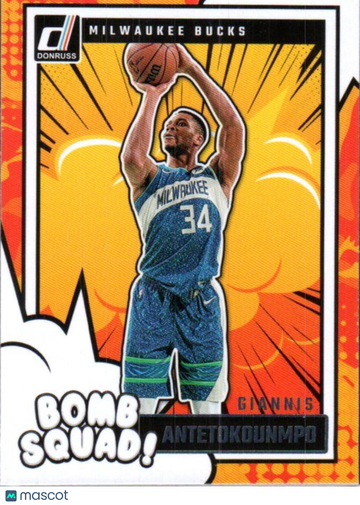2024-25 Donruss Giannis Antetokounmpo #5 Bomb Squad