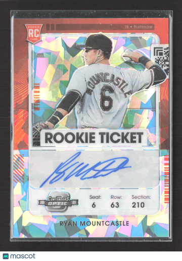 2021 Panini Contenders Optic Ryan Mountcastle #105 Cracked Ice RC