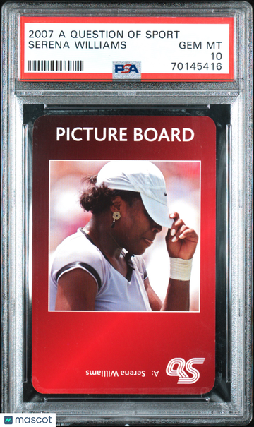 2007 A Question Of Sport Serena Williams PSA 10