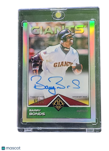 2024 Topps Transcendent VIP Barry Bonds #BB-1 Silver Foil /25