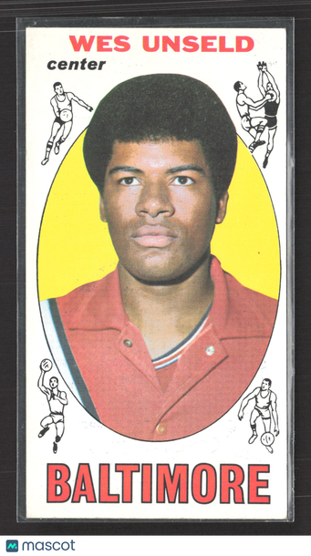 1969 Topps Wes Unseld #56