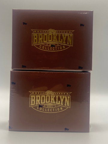 2021 Topps Brooklyn Collection Lot of 2 Boxes