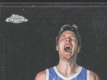 2025 Topps Chrome Fanatical Kon Knueppel RC Trading Card Charlotte Hornets #FAN-24
