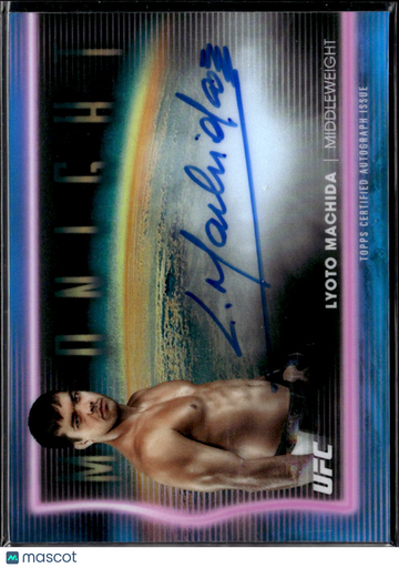 2025 Topps Midnight Horizon Signatures Lyoto Machida #HNS-LM