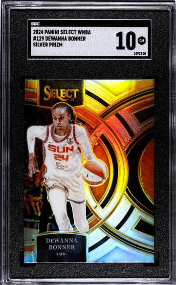 2024 Panini Select Silver Prizm DeWanna Bonner #129 SGC 10