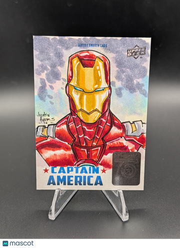2016 Upper Deck Marvel 75th Anniversary Iron Man Sketch by Justin Ayers #SKT