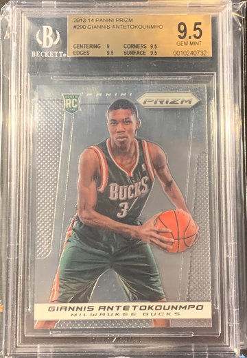 Giannis Antetokounmpo Prizm RC Rookie