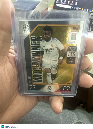 2022 Topps Match Attax Matchwinner Vini Jr. #133