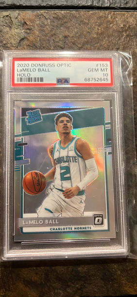 LAMELO BALL OPTIC HOLO PRIZM RATED ROOKIE