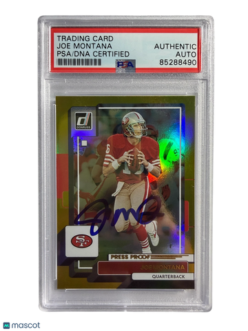 2021 Joe Montana PSA A Auto A