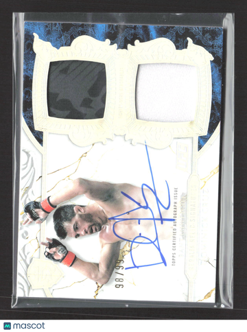 2025 Topps Royalty Collection UFC Dominick Cruz #RRS-DC /99 Autograph Dual Relic
