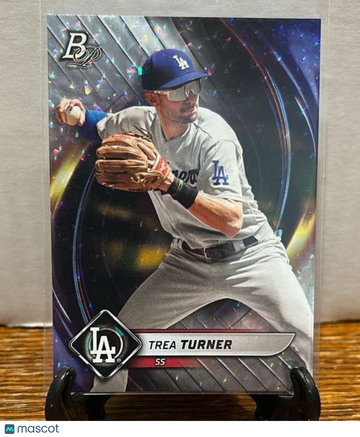 2022 Bowman Platinum - Ice Foilboard Trea Turner #8