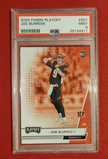 2020 Panini Playoff Cincinnati Bengals Joe Burrow Rookie
