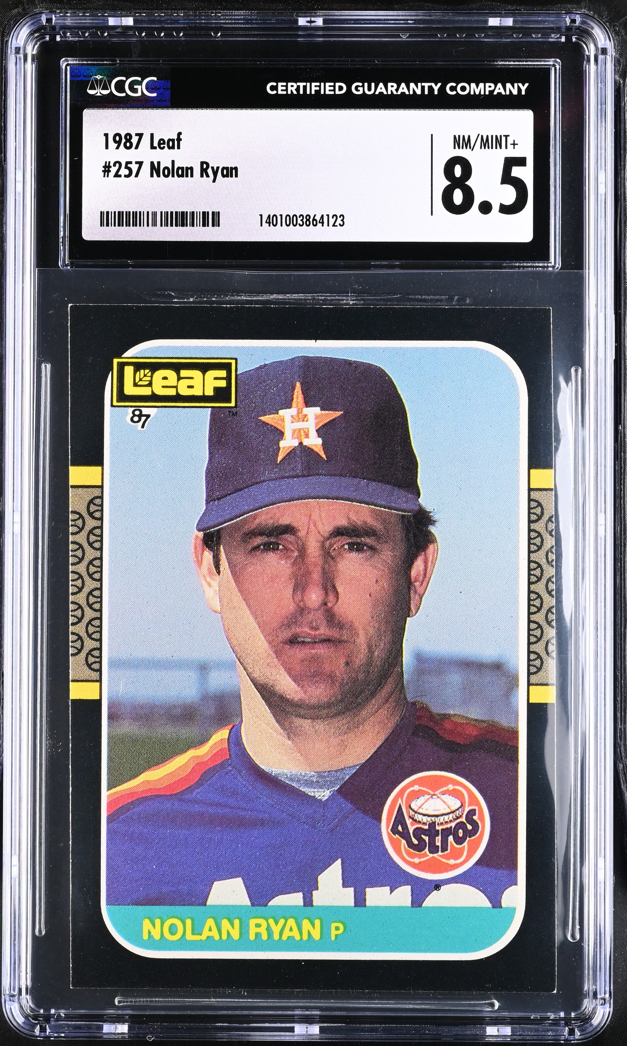 1987 Leaf Nolan Ryan #257 CGC 8.5 P1365