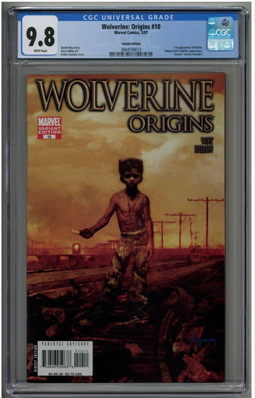 Wolverine: Origins 10 CGC 9.8 1st Daken