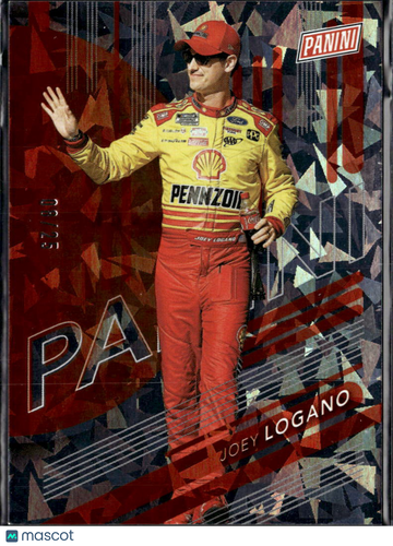 Joey Logano 2024 Panini The National Red Mosaic /25 Team Penske