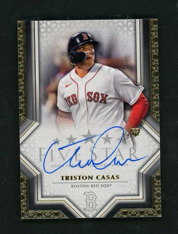2023 Topps Five Star Triston Casas #FSA-TC RC Auto