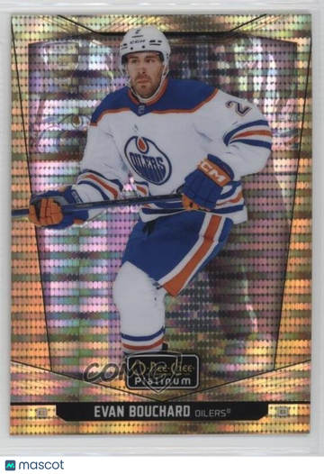 2024-25 O-Pee-Chee Platinum - [Base] - Seismic Gold Evan Bouchard #146 Seismic Gold 39/50