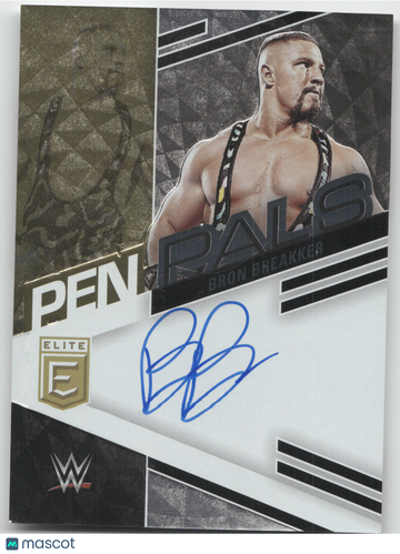 2023 Panini Donruss Elite WWE Pen Pals Bron Breakker #PL-BBK
