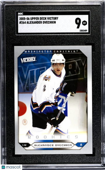 2005 Upper Deck Victory Alexander Ovechkin #264 SGC 9