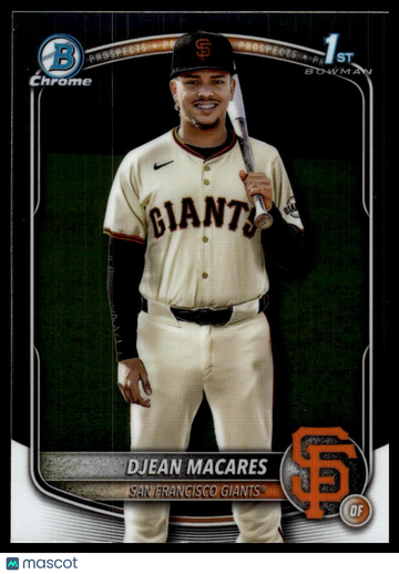 2025 Bowman Chrome Djean Macares #BCP-237 Bowman Chrome Prospects