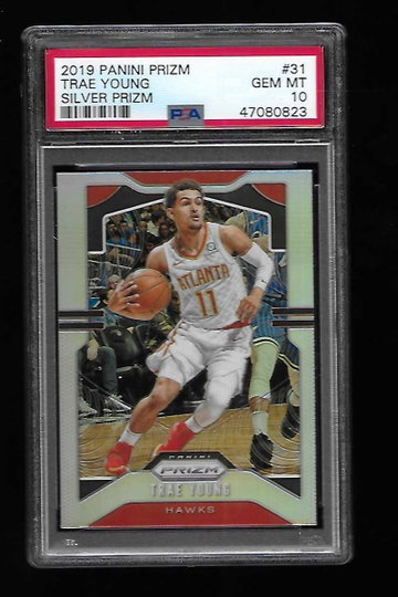 2019 Panini Prizm Trae Young Silver