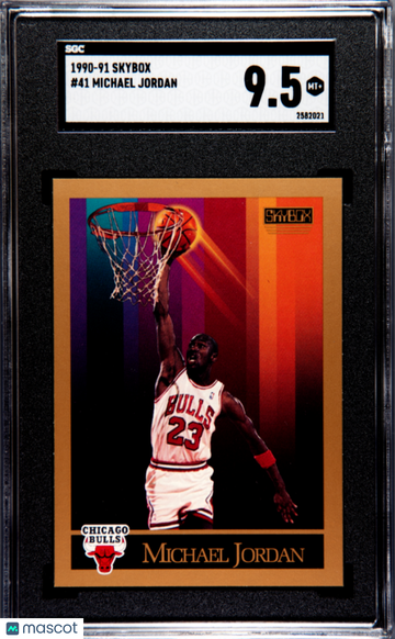 1990 Skybox Michael Jordan #41 SGC 9.5