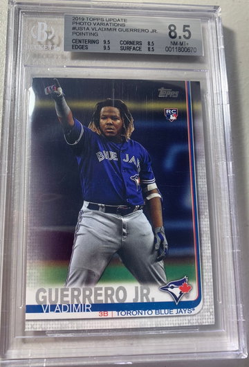 2019 Topps Update Vladimir Guerrero Jr. SP BGS 8.45