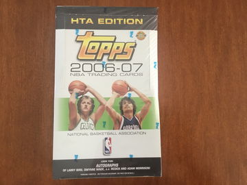 2006/07 topps HTE edition hobby jumbo box