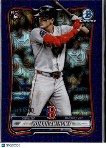 2024 Bowman Chrome Mosaic Roman Anthony #18 Blue /250 RC