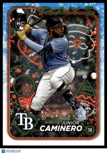 2024 Topps Holiday Junior Caminero #H25 RC
