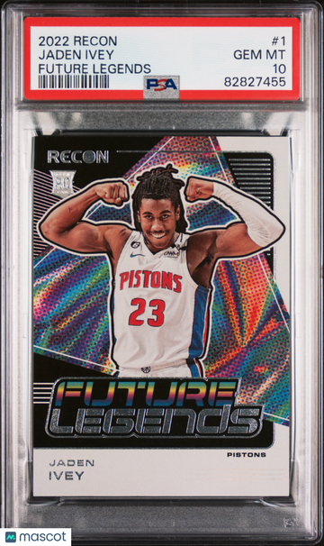 2022 Panini Recon Future Legends Jaden Ivey #1 PSA 10