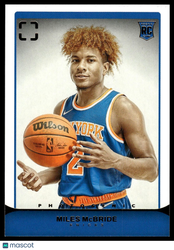2021-22 Panini Photogenic Miles McBride #133 RC