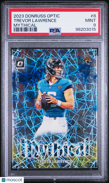 2023 Panini Donruss Optic Mythical Trevor Lawrence #8 PSA 9