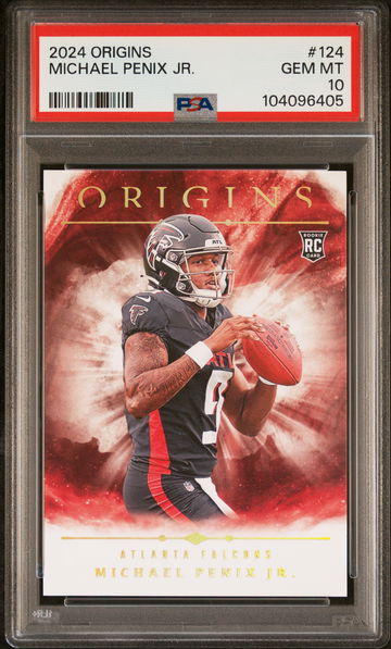 2024 Panini Origins Michael Penix Jr. #124 RC PSA 10