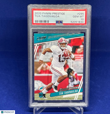 2020 Panini Prestige Tua Tagovailoa #295 PSA 10