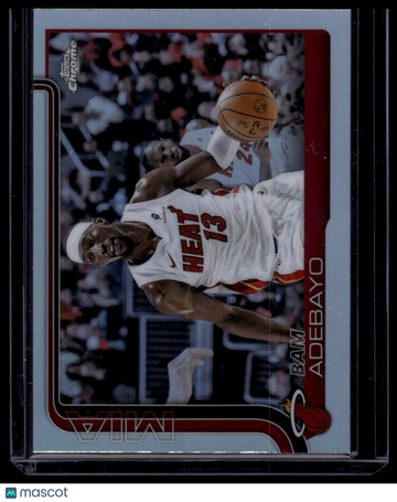 2025-26 Topps Chrome Bam Adebayo #138 Refractor