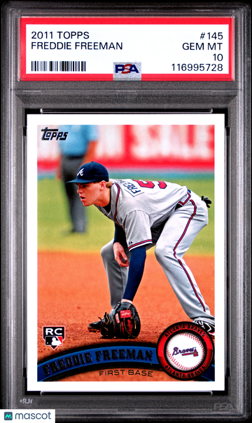 2011 Topps Freddie Freeman #145 PSA 10