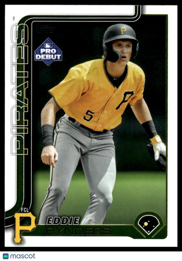 2025 Topps Pro Debut Eddie Rynders #PD-142