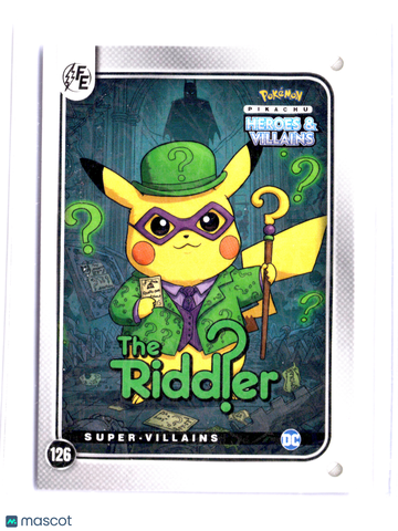 MARVEL/DC Pikachu The Riddler PRIZM #126