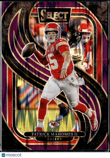 Patrick Mahomes II 2025 Panini Select Football Premier Level /360 Kansas City Chiefs